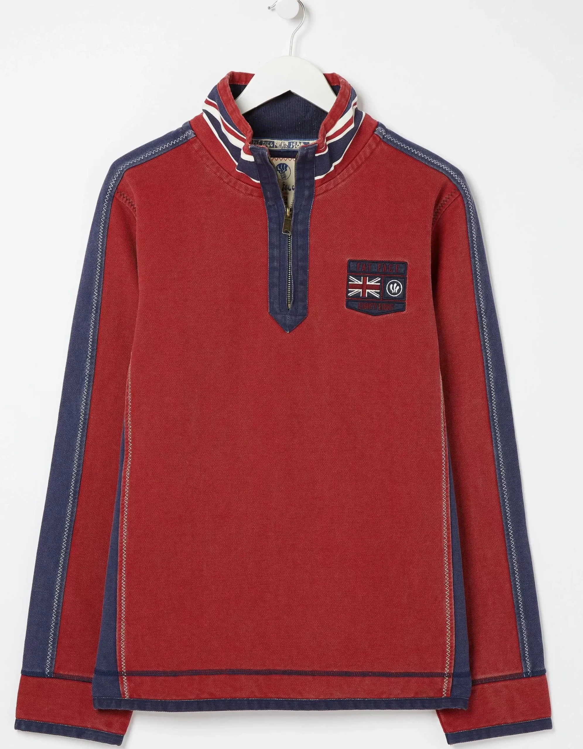 FatFace Uk Airlie Sweatshirt Red Discount