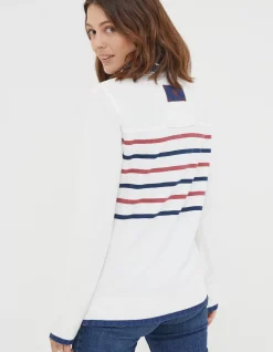 FatFace Usa Airlie Sweatshirt Ecru Sale