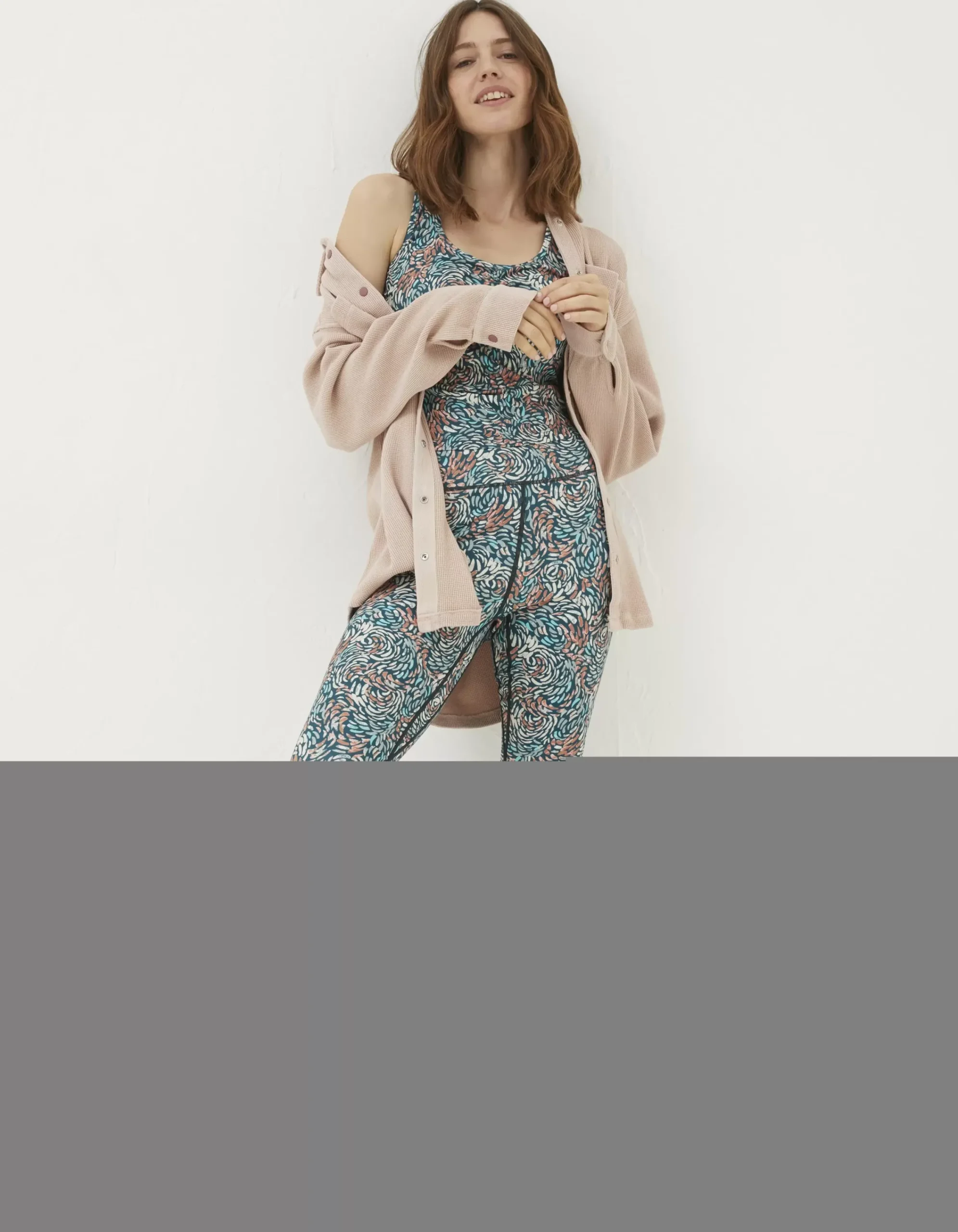 FatFace Venus Print Legging Multi Discount