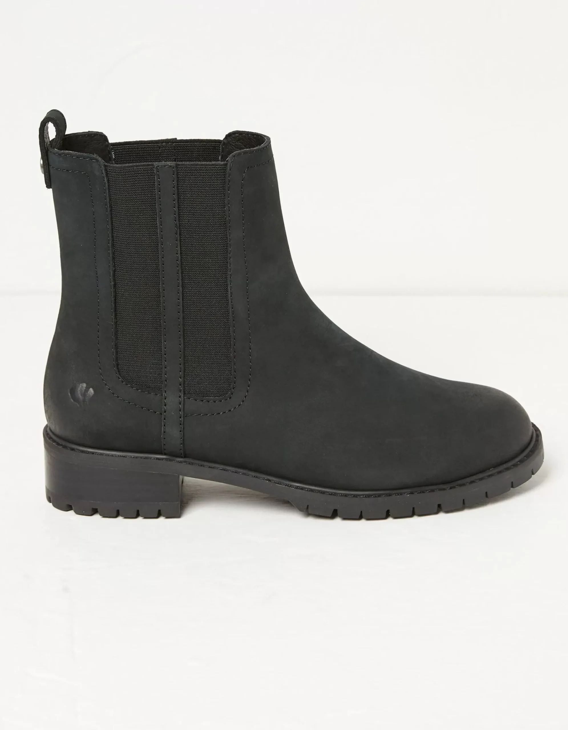FatFace Verity High Ankle Chelsea Boot Black Discount