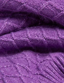 FatFace Vicki Jumper Purple Hot