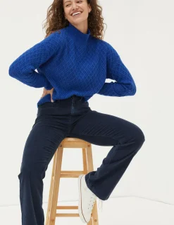 FatFace Vicki Jumper Cobalt Blue Hot