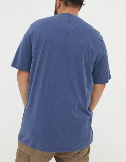 FatFace Vw Bottle Printed T-Shirt Navy Marl New