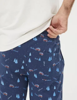 FatFace Vw Jogger Pyjama Set Navy Online