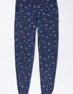 FatFace Vw Jogger Pyjama Set Navy Online