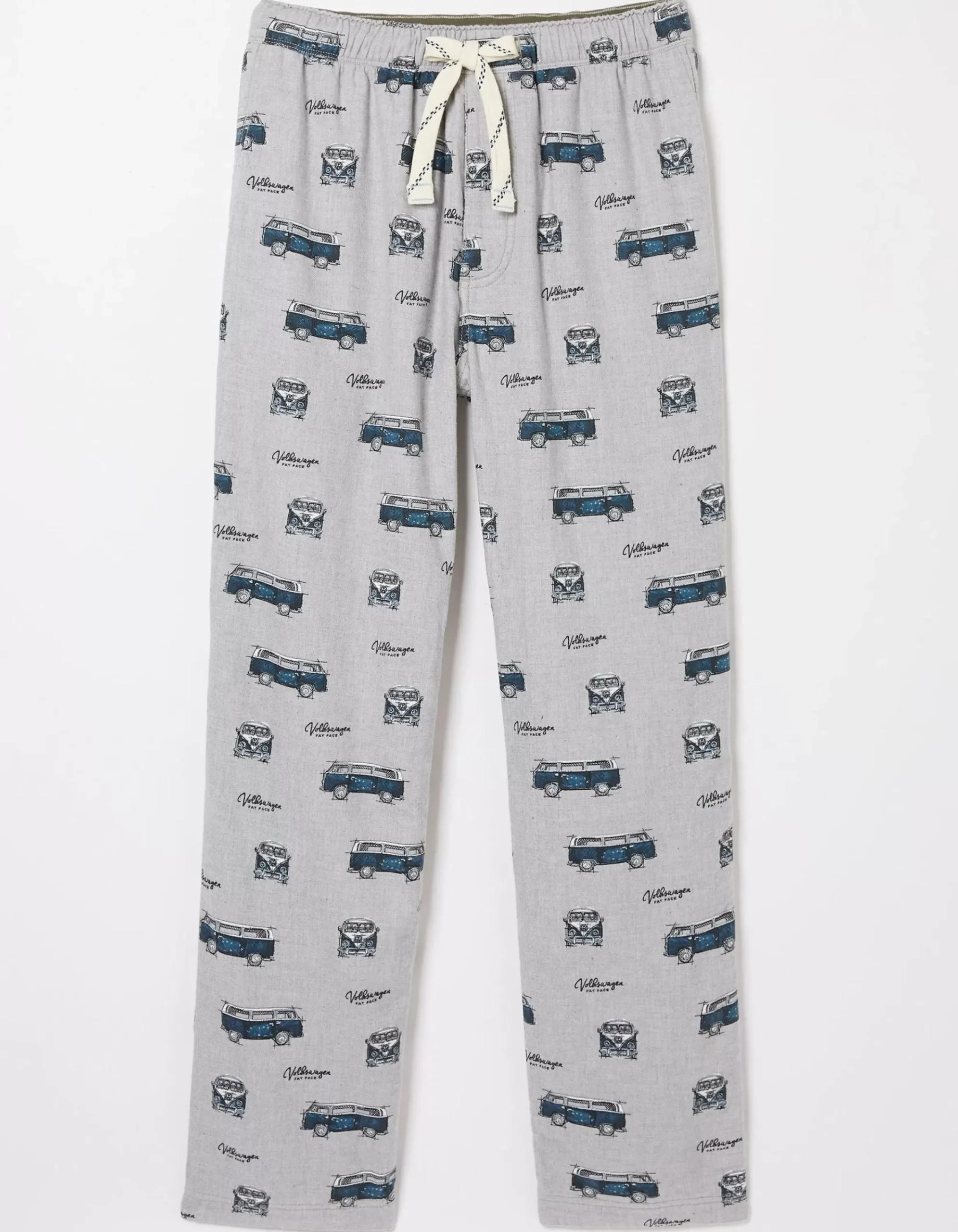 FatFace Vw Printed Pyjama Bottoms Grey Marl