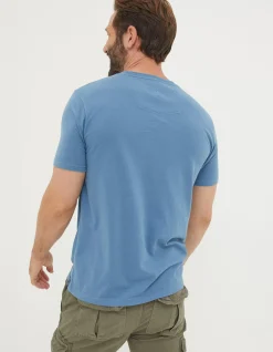 FatFace Vw Sketch T-Shirt Light Blue