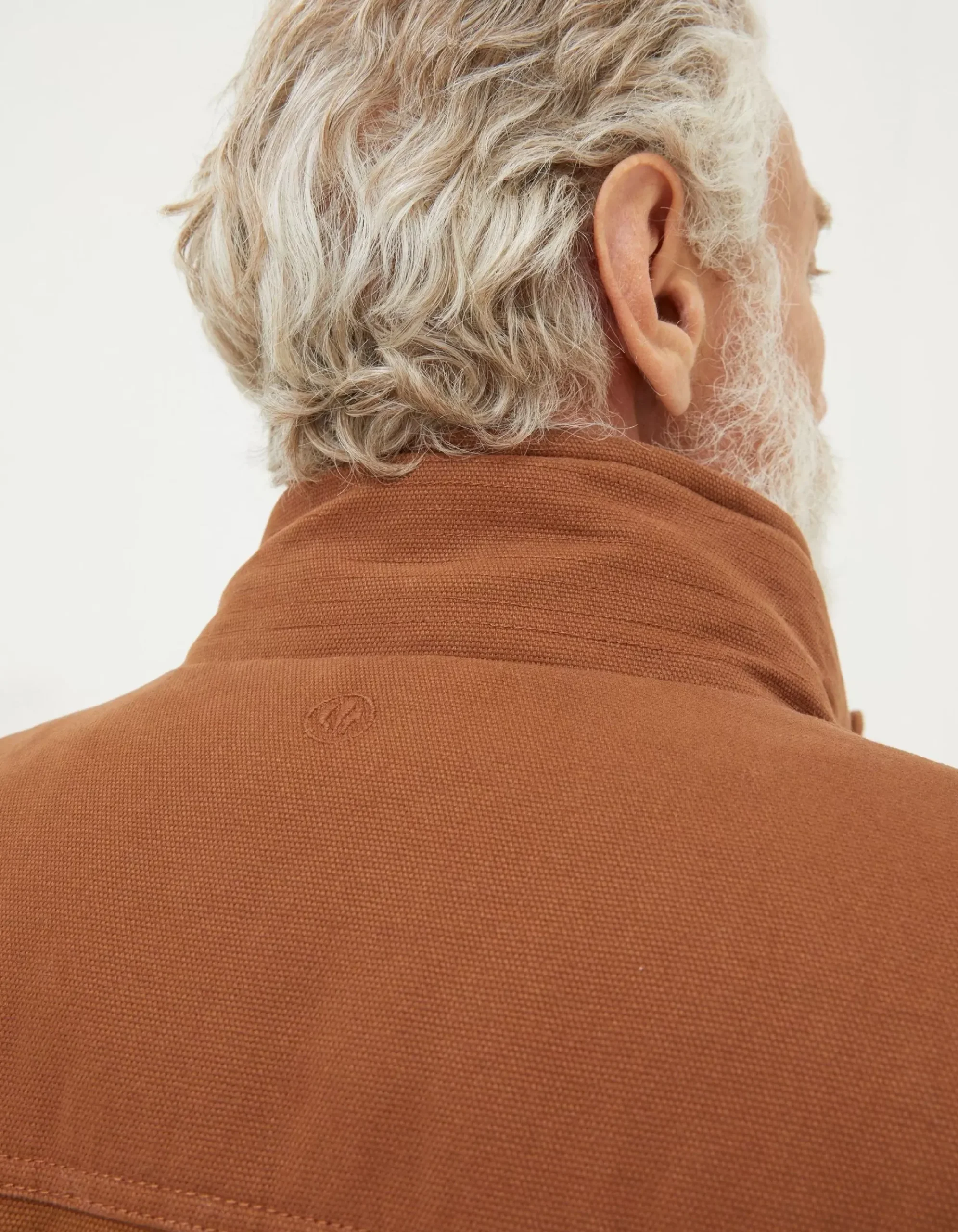 FatFace Wardly Canvas Gilet Chestnut Brown Outlet