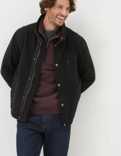 FatFace Wardly Canvas Jacket Black Best
