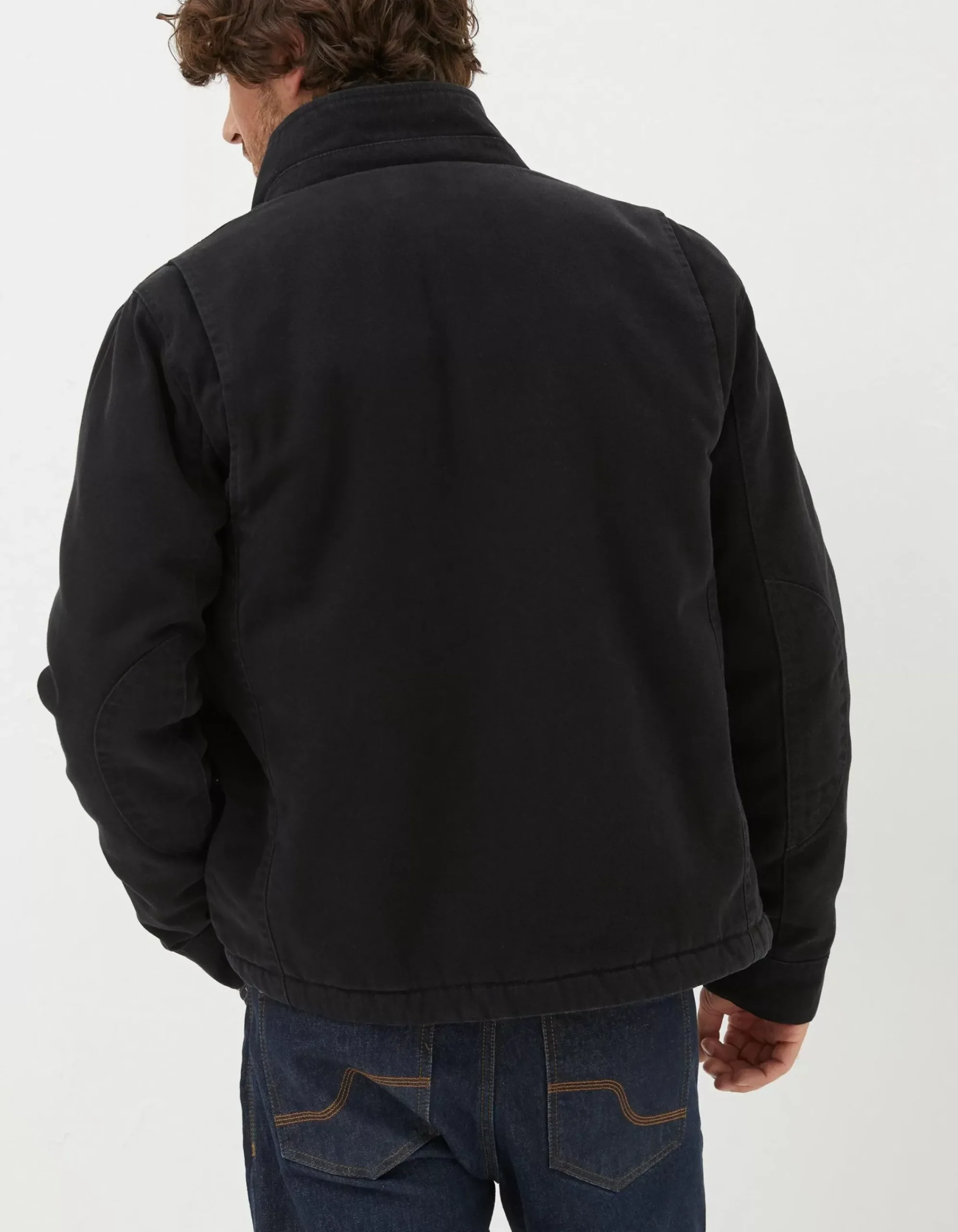 FatFace Wardly Canvas Jacket Black Best