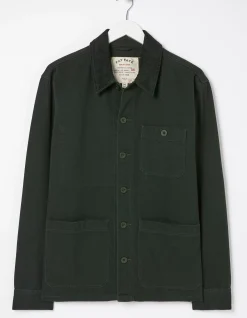 FatFace Wells Worker Jacket Dark Green New