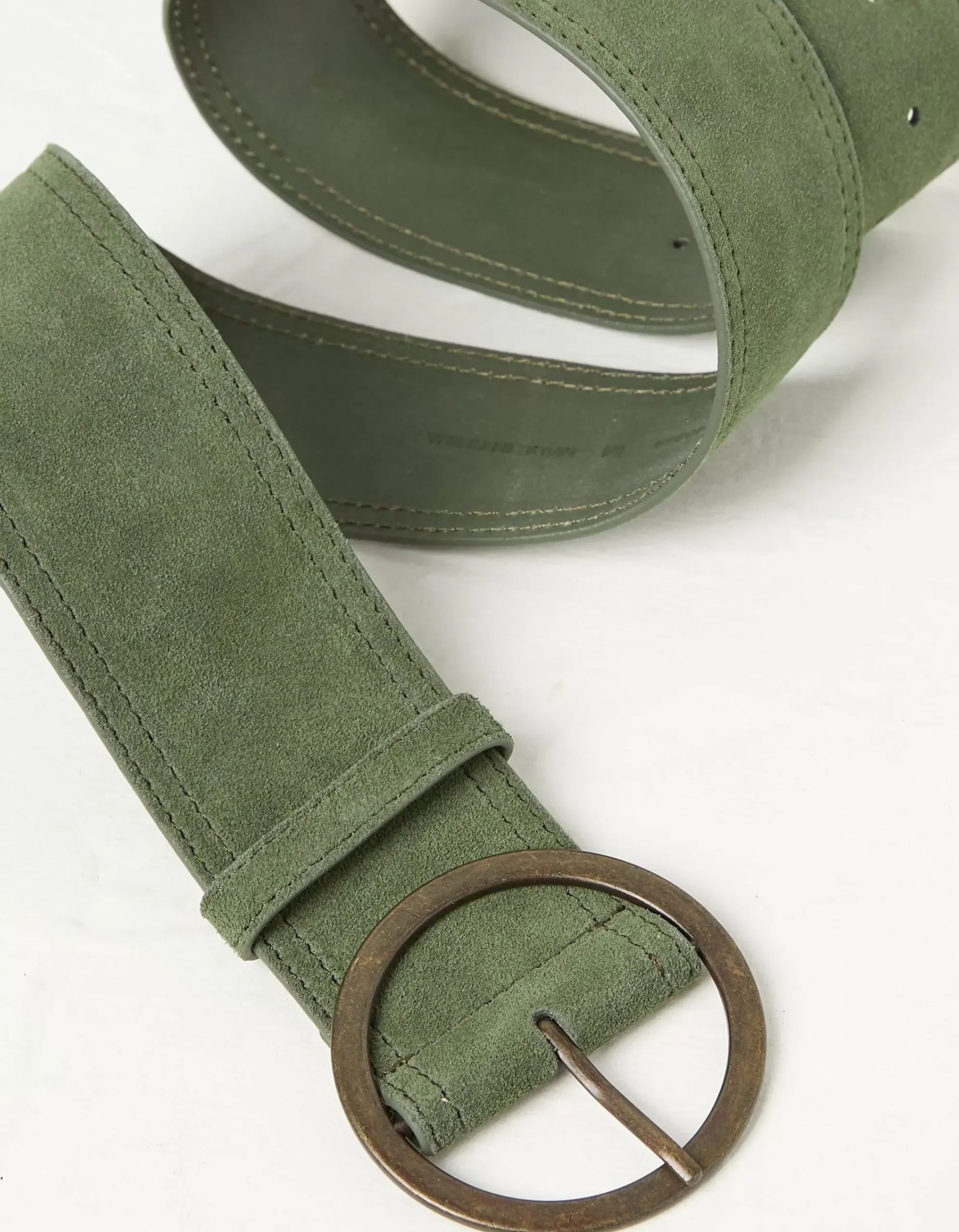 FatFace Wide Suede Belt Green Best
