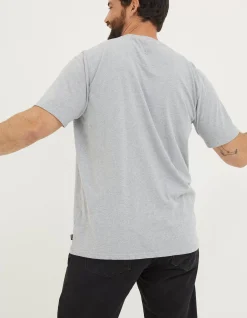 FatFace Wilderness T-Shirt Grey Marl