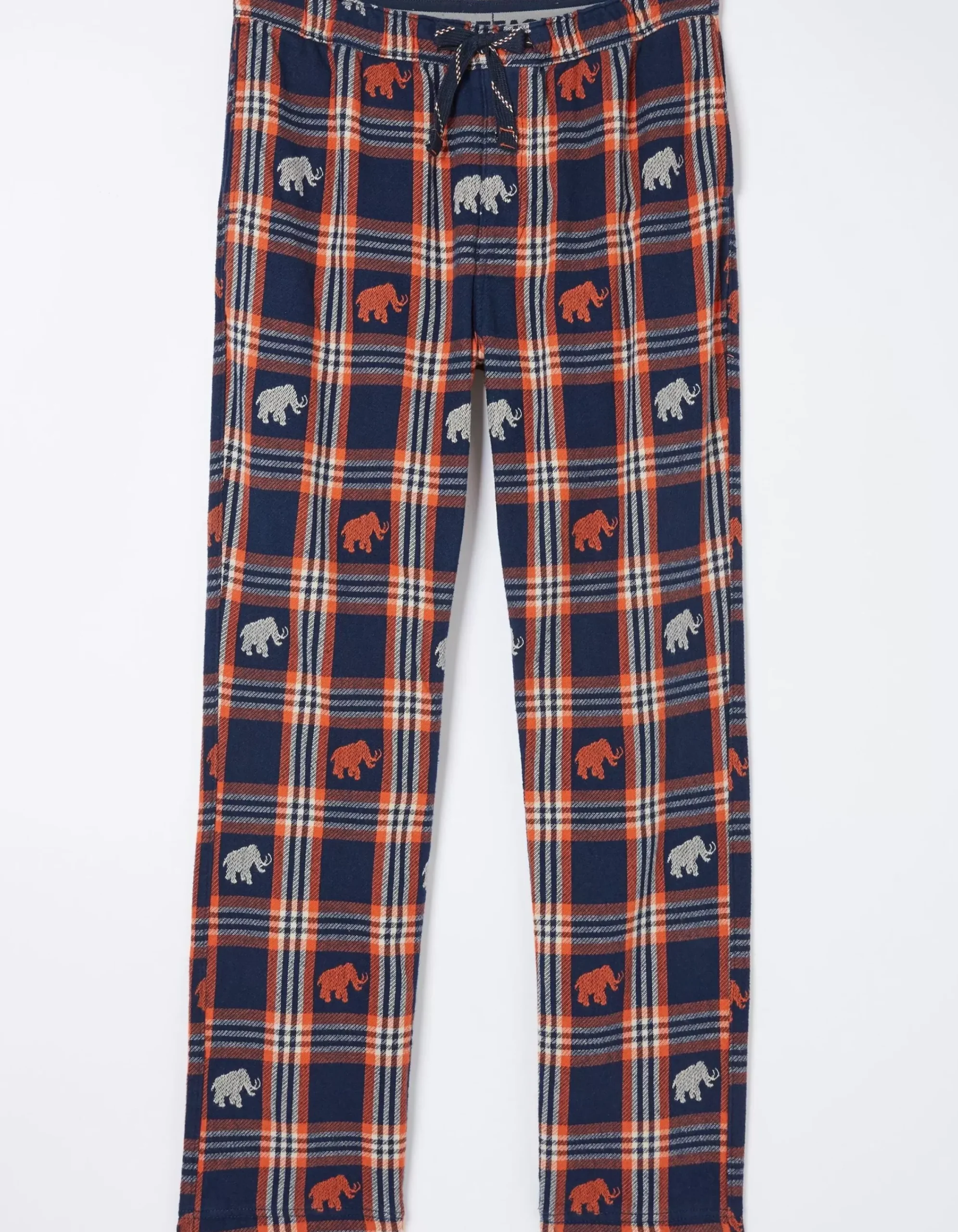 FatFace Wilfred Woolly Mammoth Pyjama Bottoms Navy Online