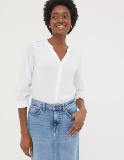 FatFace Winnie Top White Discount