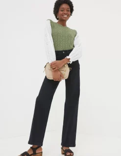 FatFace Winona 2 In 1 Tank Sage Green