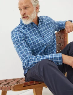FatFace Witley Check Shirt Blue Best