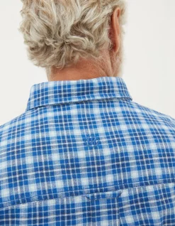 FatFace Witley Check Shirt Blue Best