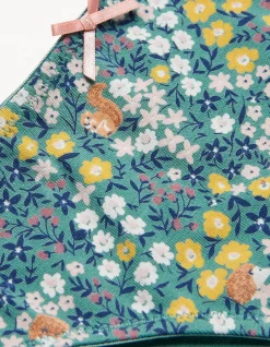 FatFace Woodland Floral Cheeky Knickers Teal Best