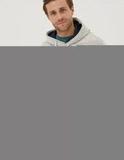 FatFace Woolacombe Hoodie Oatmeal Sale