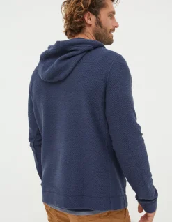 FatFace Woolacombe Hoodie Navy Outlet