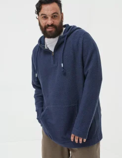 FatFace Woolacombe Hoodie Navy Outlet