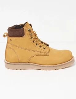 FatFace Worker Boots Brown Outlet