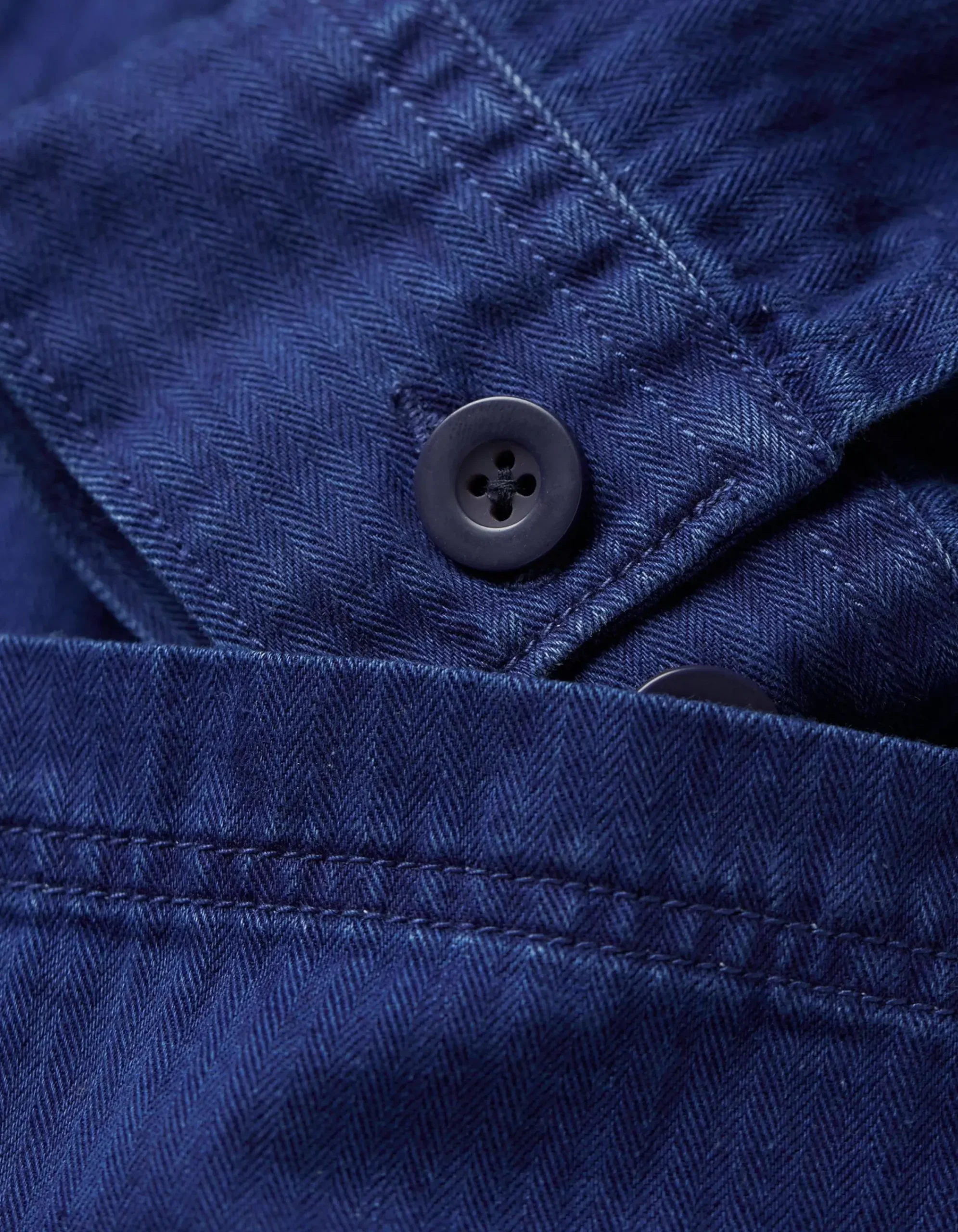 FatFace Worker Jacket Indigo Blue Discount