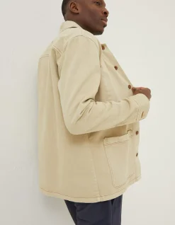 FatFace Worker Jacket Light Stone Best