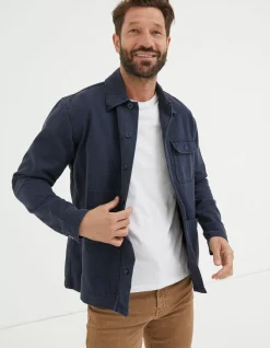 FatFace Worker Jacket Navy Best