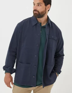 FatFace Worker Jacket Navy Best