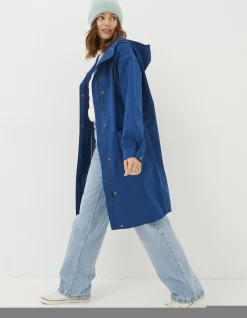 FatFace Wren Waterproof Coat Blue Best