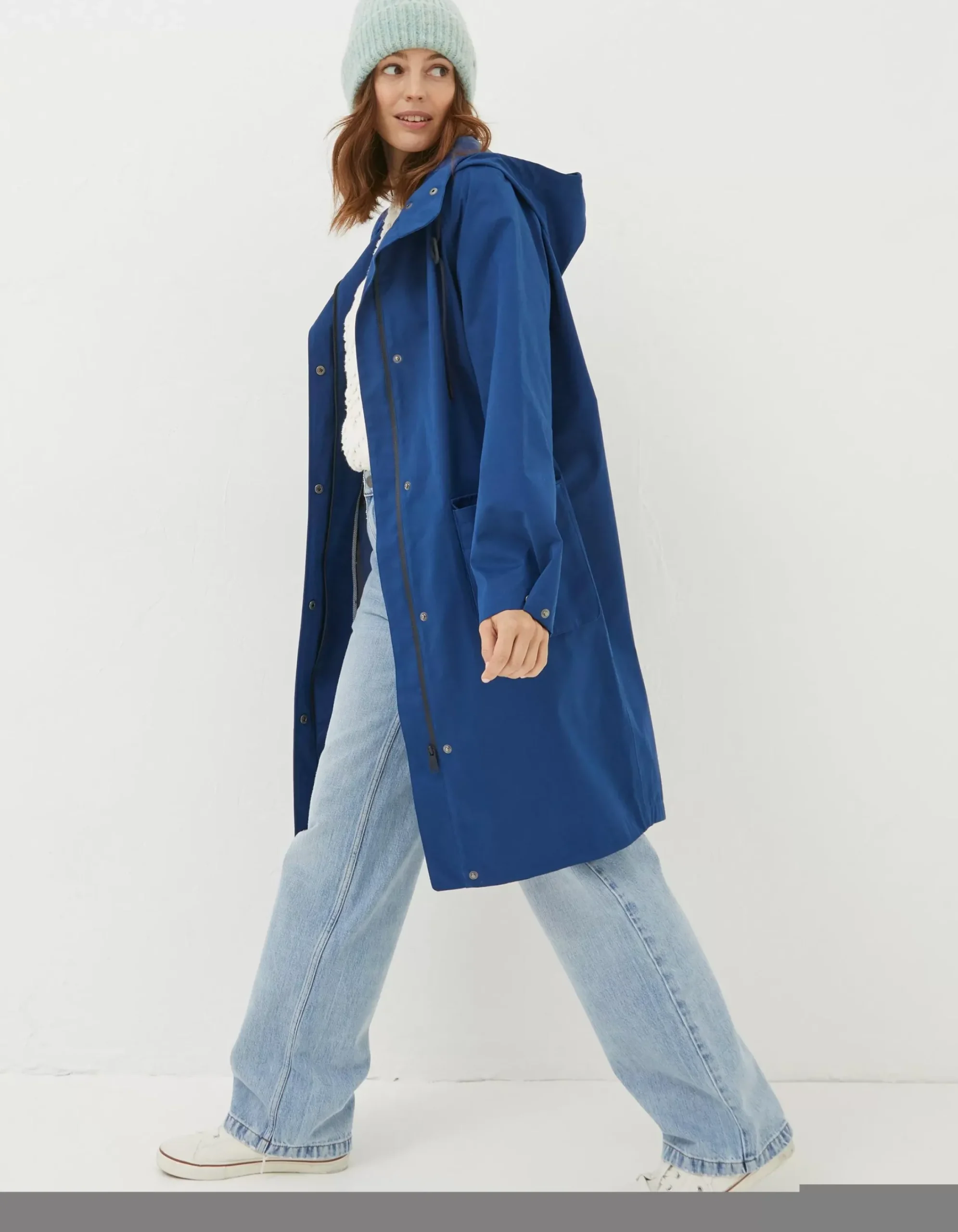 FatFace Wren Waterproof Coat Blue Best