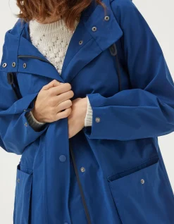 FatFace Wren Waterproof Coat Blue Best