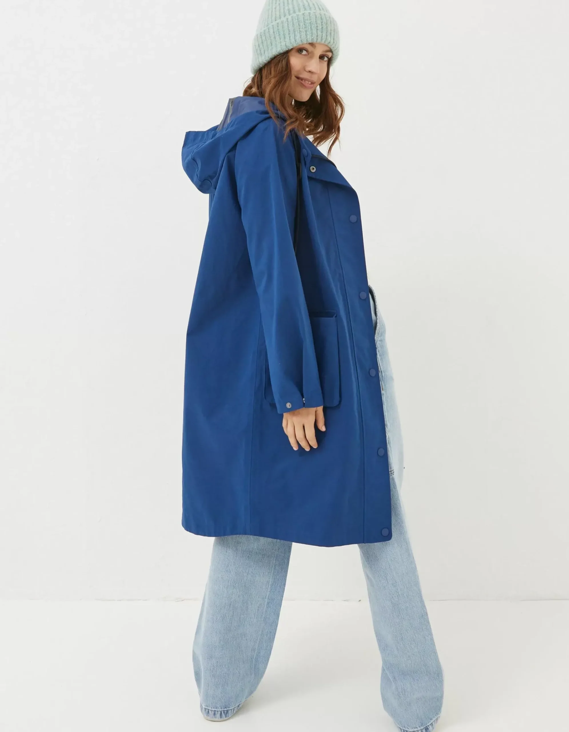 FatFace Wren Waterproof Coat Blue Best