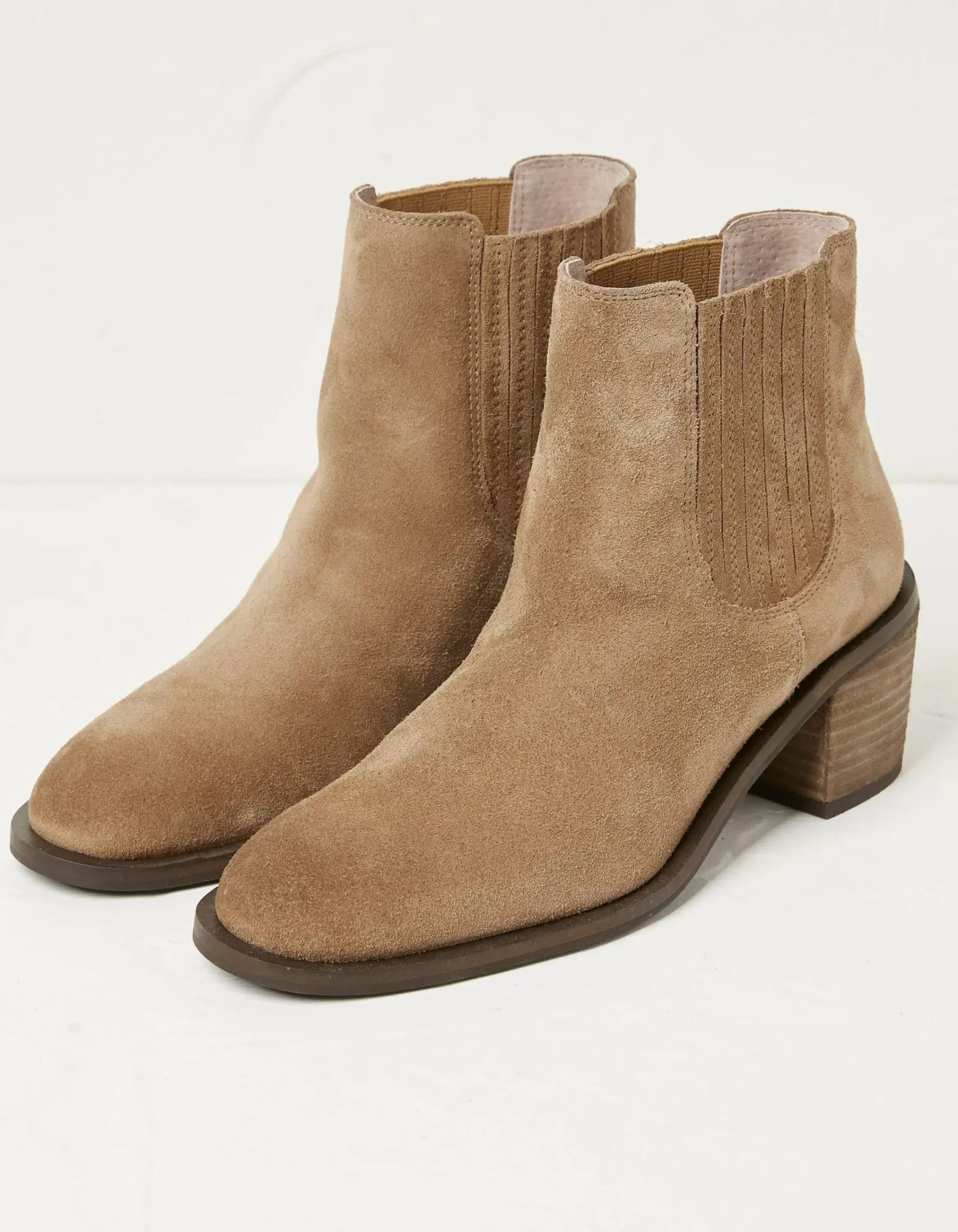 FatFace Zara Block Heel Chelsea Boot Tan Online